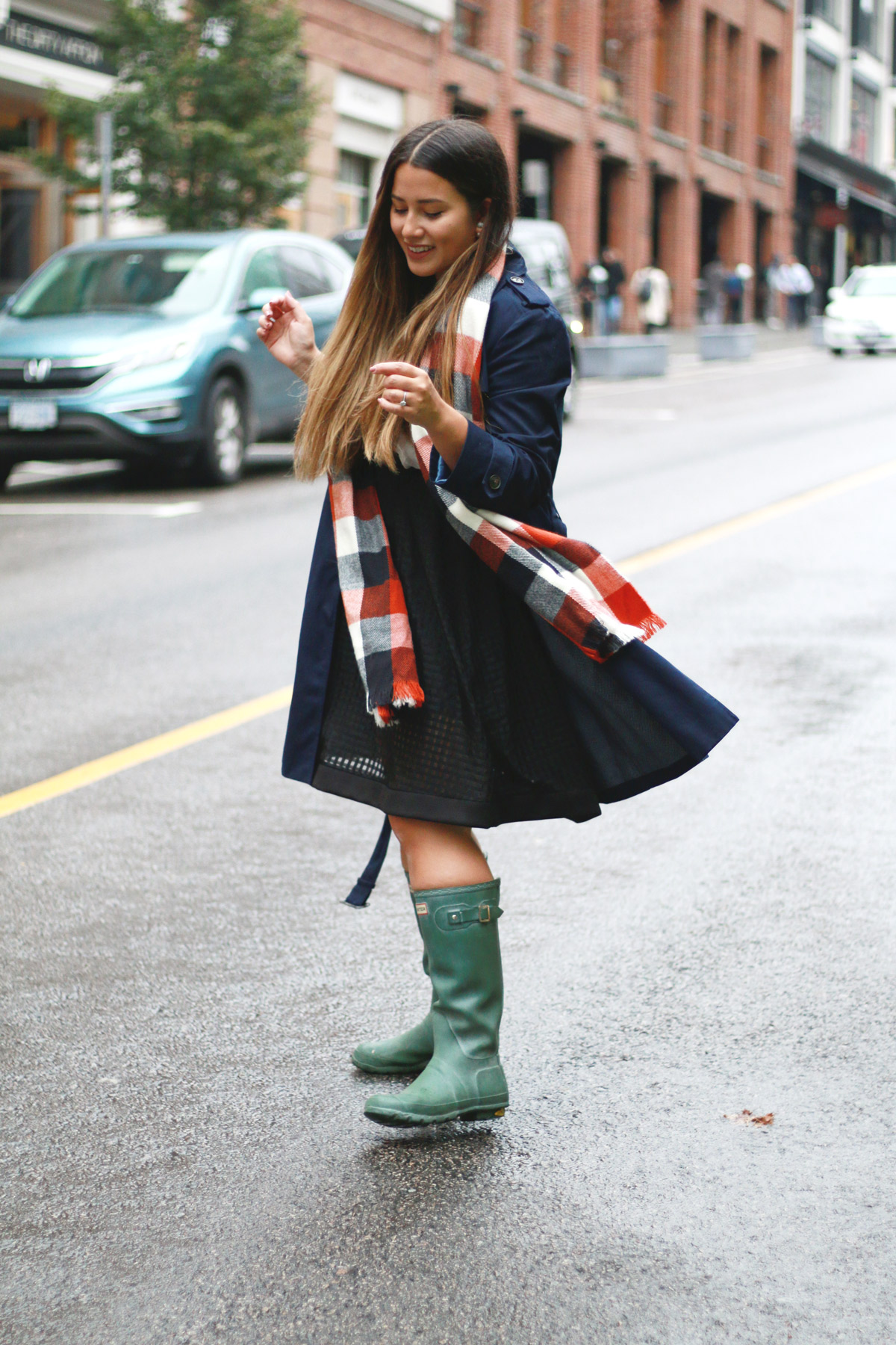 Rainy Day Style - Alicia Fashionista